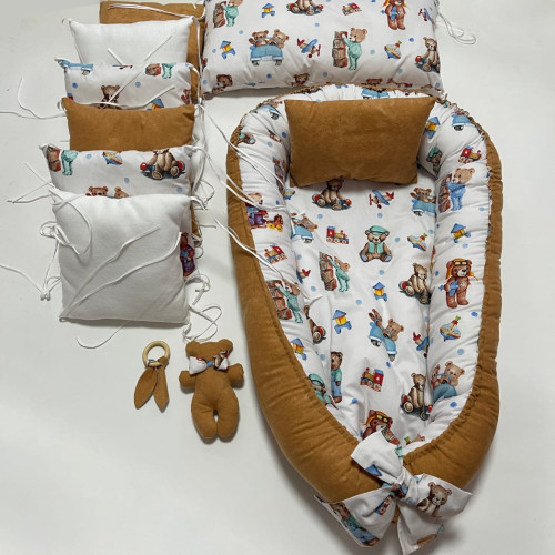 Domácnost a zábava - Dětské hnízdečko a mantinel do postýlky