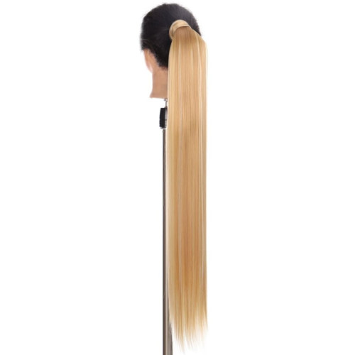 Prodlužování vlasů a účesy - Culík, cop rovný s omotávkou 85 cm