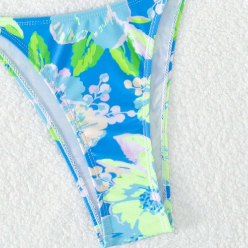 Dámská móda a doplňky - Dámské dvoudílné plavky - Blue summer