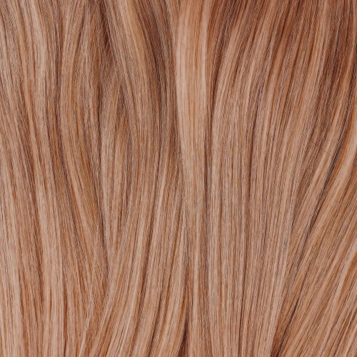Prodlužování vlasů a účesy - Clip In vlasy Premium 50 cm / 100 g – Přírodní tmavá blond, 100% pravé vlasy