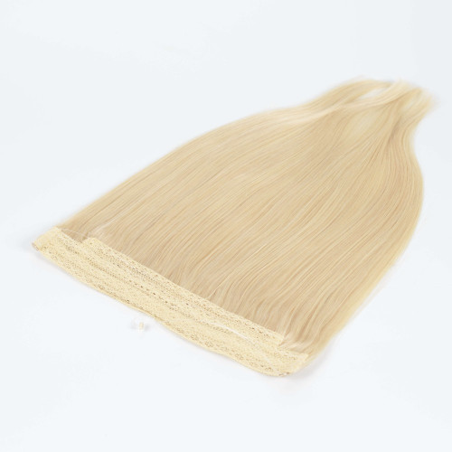 Prodlužování vlasů a účesy - Flip In vlasy Premium – 50 cm / 90 g v odstínu ledové blond