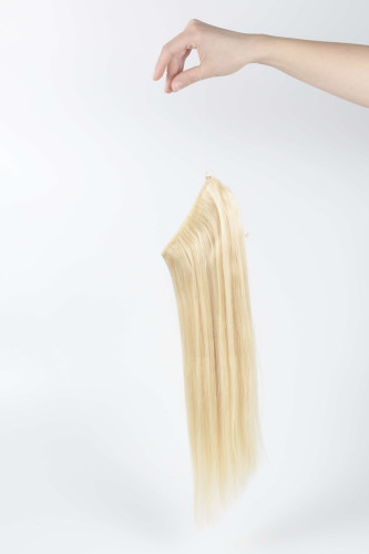 Prodlužování vlasů a účesy - Flip In vlasy Premium – 50 cm / 90 g v odstínu ledové blond
