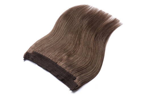 Prodlužování vlasů a účesy - Flip In vlasy Premium – 40 cm / 80 g v odstínu světle hnědá