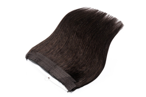 Prodlužování vlasů a účesy - Flip in vlasy Premium 50 cm/ 90g - hnědá