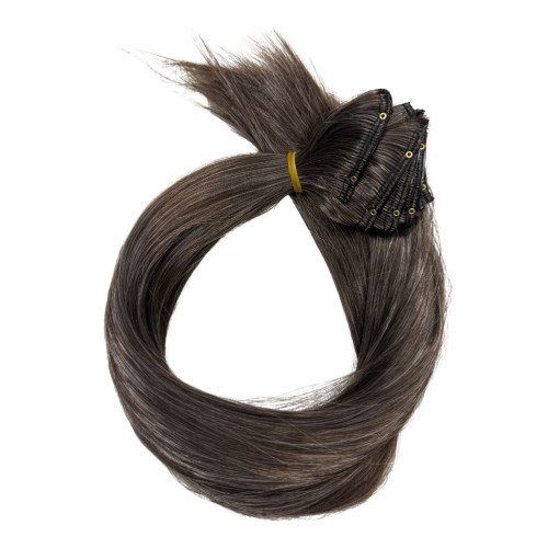 Prodlužování vlasů a účesy - Clip in sada STANDARD - 57 cm - odstín M10/60
