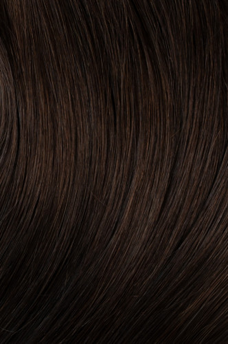 Prodlužování vlasů a účesy - Clip in vlasy 45 cm – 9 dílná sada z pravých lidských vlasů v středně hnědé barvě