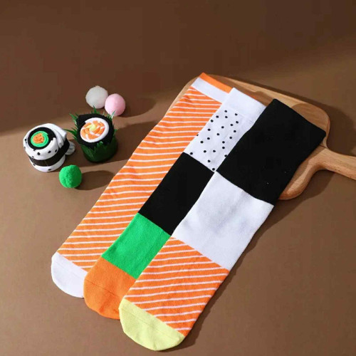 Dámská móda a doplňky - Dárkové ponožky SHI-SHI – 3 páry ponožek ve tvaru jídla