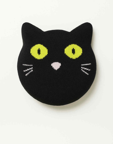 Dámská móda a doplňky - Dárkové ponožky Kočka – originální ponožky zabalené ve tvaru kočičky