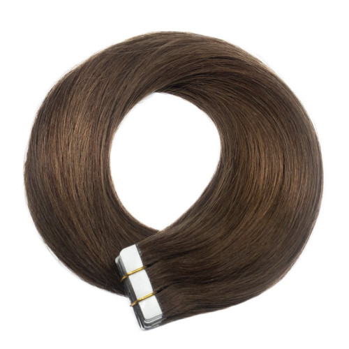 IMPORT - TAPE IN vlasy Premium 50 cm - světle hnědá