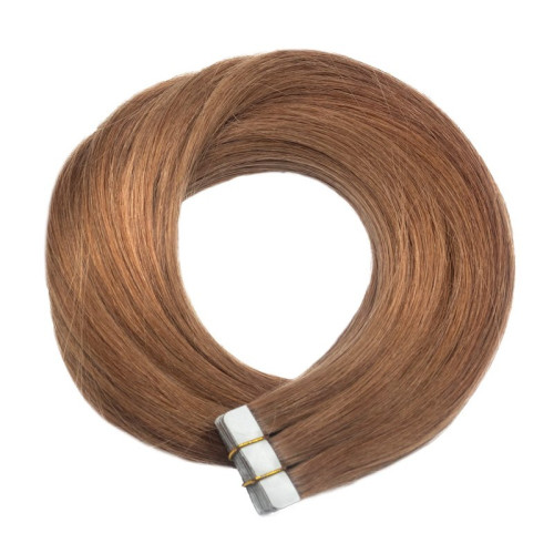 IMPORT - TAPE IN vlasy Premium 45 cm - tmavá blond