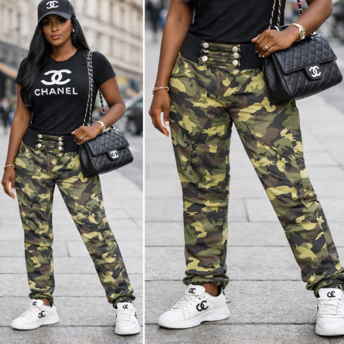 Dámská móda a doplňky - Teplákové kalhory - Green army