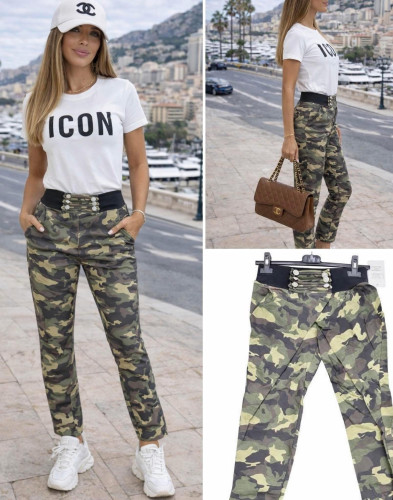 Dámská móda a doplňky - Teplákové kalhory - Green army