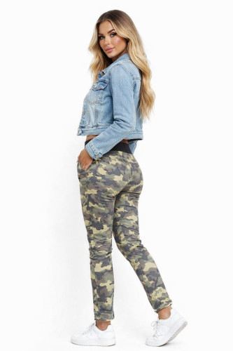 Dámská móda a doplňky - Teplákové kalhory - Green army