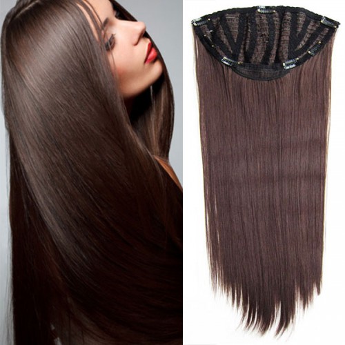 Prodlužování vlasů a účesy - Clip in pás - Jessica 65 cm rovný - odstín 4