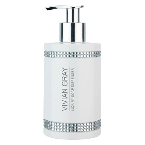 Kosmetika a zdraví - Tekuté mýdlo VIVIAN GRAY CRYSTALS Soap gel 250ml WHITE