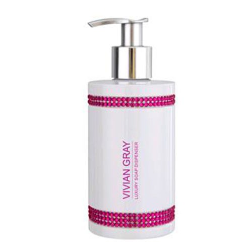 Krása - Tekuté mýdlo VIVIAN GRAY CRYSTALS Soap gel 250ml PINK