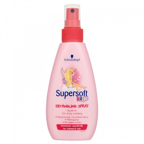 Kosmetika a zdraví - Rozčesávač vlasů ve spreji Schwarzkopf Supersoft Kids 150 ml