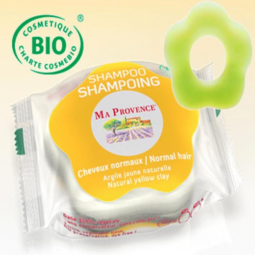 Kosmetika a zdraví - Tuhý šampon Bio Ma Provence na normální vlasy, 85 g