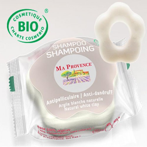 Kosmetika a zdraví - Tuhý šampon Bio Ma Provence proti lupům, 85 g