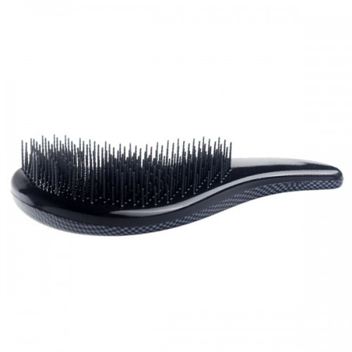 Prodlužování vlasů a účesy - Dtangler rozčesávací kartáč na vlasy - Black Point
