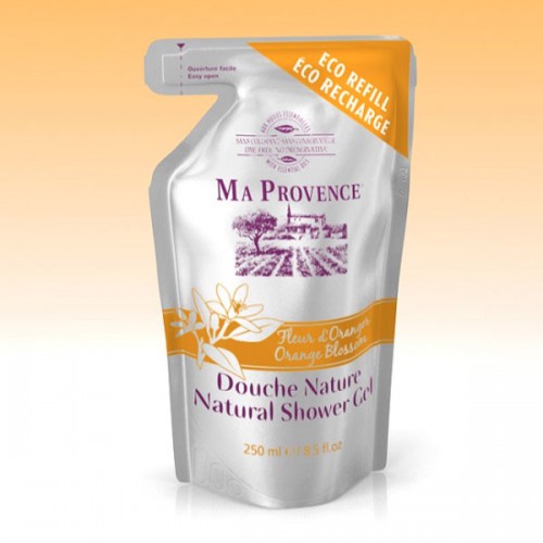 Kosmetika a zdraví - Bio sprchový gel Ma Provence Pomeranč - náhradní náplň 500 ml