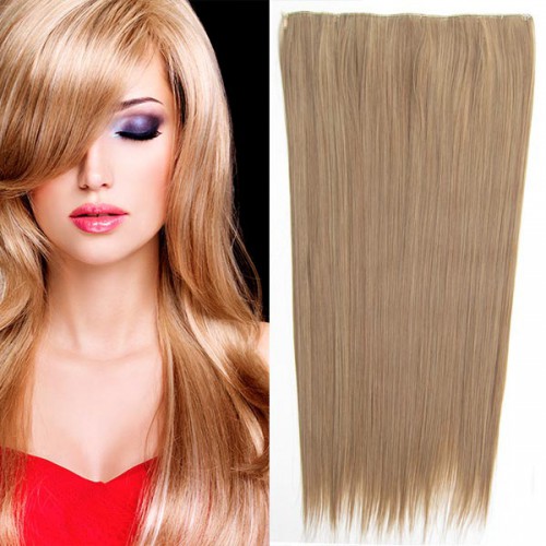Prodlužování vlasů a účesy - Clip in vlasy - 60 cm dlouhý pás vlasů - odstín M12/24