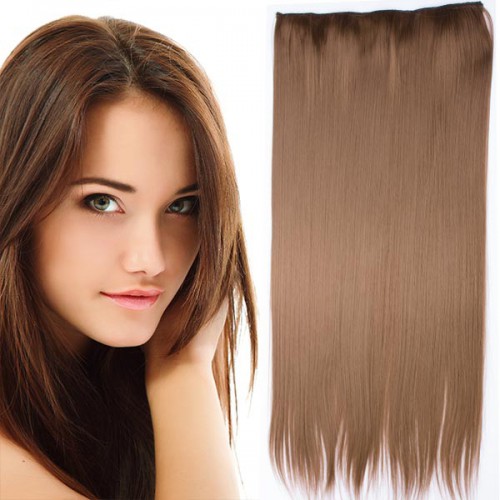Prodlužování vlasů a účesy - Clip in vlasy - 60 cm dlouhý pás vlasů - odstín 6A