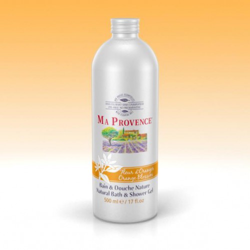 Kosmetika a zdraví - Bio sprchový gel a pěna do koupele 3v1 Ma Provence Pomeranč, 500ml