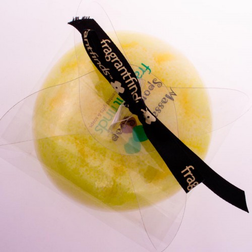 Krása - Fragrant luxusní masážní mýdlová houba - Lemon