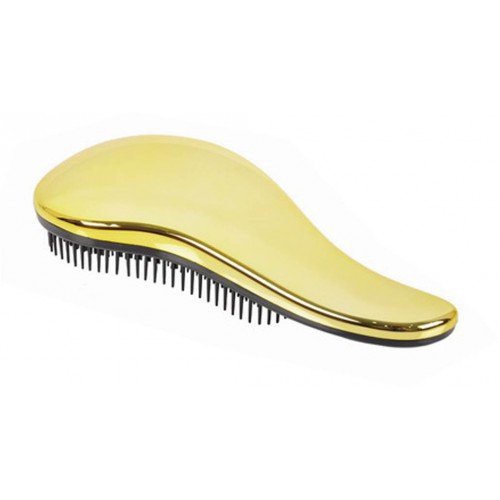 Prodlužování vlasů a účesy - Dtangler rozčesávací kartáč na vlasy - Gold