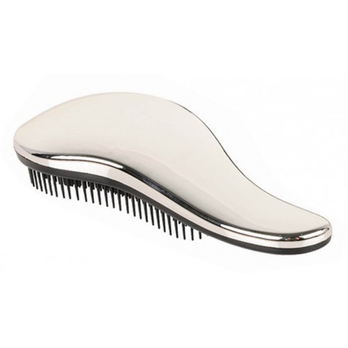 Prodlužování vlasů a účesy - Dtangler rozčesávací kartáč na vlasy - Silver