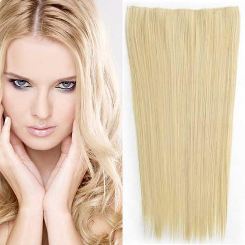 Prodlužování vlasů a účesy - Clip in vlasy - 60 cm dlouhý pás vlasů - odstín M22/613