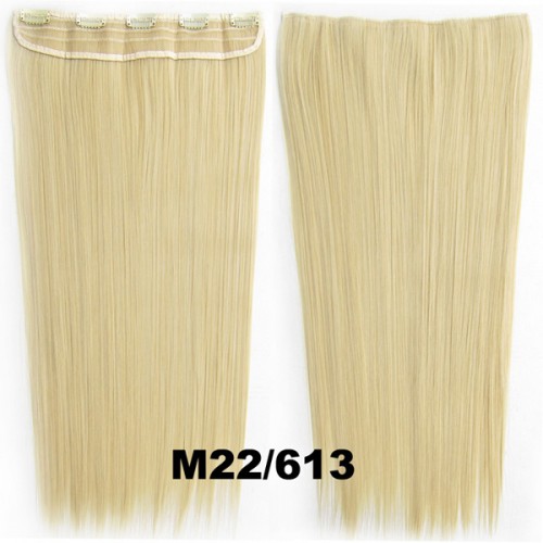 Prodlužování vlasů a účesy - Clip in vlasy - 60 cm dlouhý pás vlasů - odstín M22/613