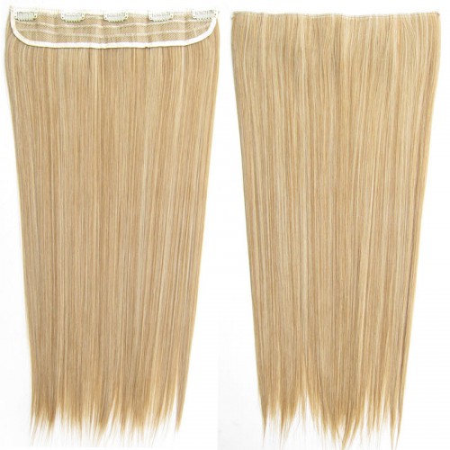 Prodlužování vlasů a účesy - Clip in vlasy - 60 cm dlouhý pás vlasů - odstín M27/613