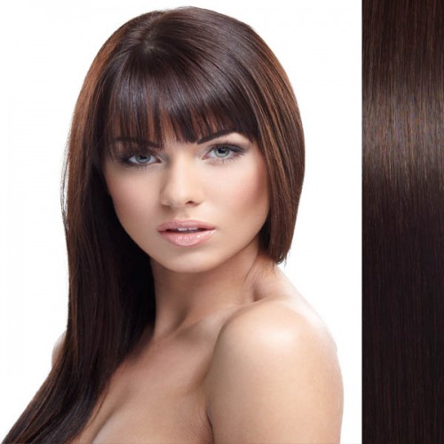 Prodlužování vlasů a účesy - Clip in vlasy lidské – Remy 105 g - pás vlasů - odstín 2