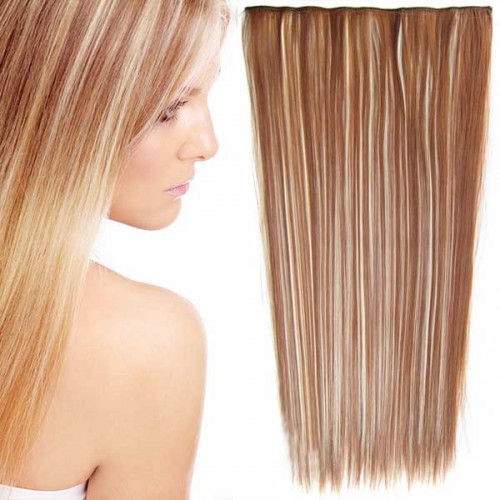 Prodlužování vlasů a účesy - Clip in vlasy - 60 cm dlouhý pás vlasů - odstín F613/30
