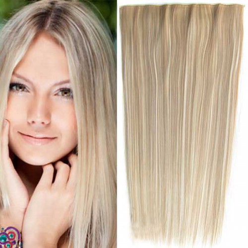 Prodlužování vlasů a účesy - Clip in vlasy - 60 cm dlouhý pás vlasů - odstín F613/16