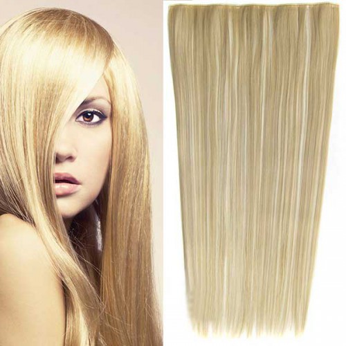 Prodlužování vlasů a účesy - Clip in vlasy - 60 cm dlouhý pás vlasů - odstín F613/24