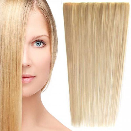 Prodlužování vlasů a účesy - Clip in vlasy - 60 cm dlouhý pás vlasů - odstín F613/18