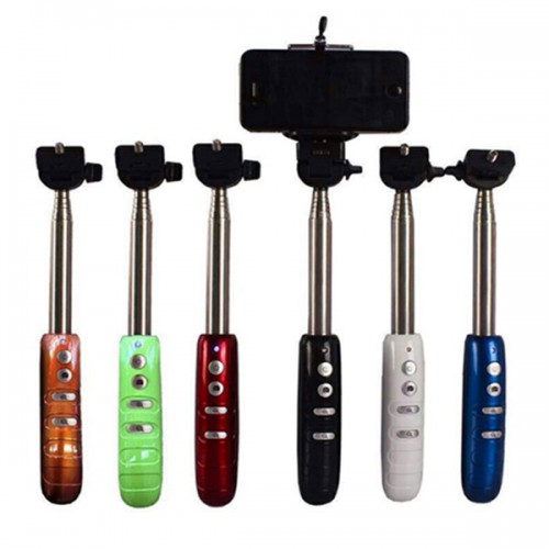 Dámská móda a doplňky - Teleskopická selfie tyč s rozšířeným bluetooth ovládáním