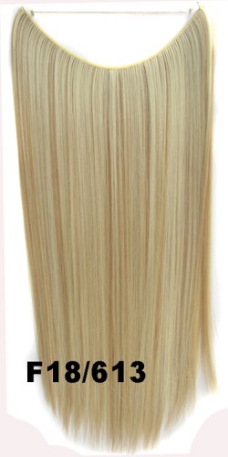 Prodlužování vlasů a účesy - Flip in vlasy - 55 cm dlouhý pás vlasů - odstín F18/613