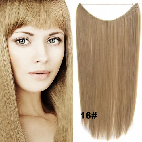 Prodlužování vlasů a účesy - Flip in vlasy - 55 cm dlouhý pás vlasů - odstín 16