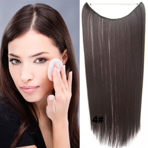 Prodlužování vlasů a účesy - Flip in vlasy - 55 cm dlouhý pás vlasů - odstín 4