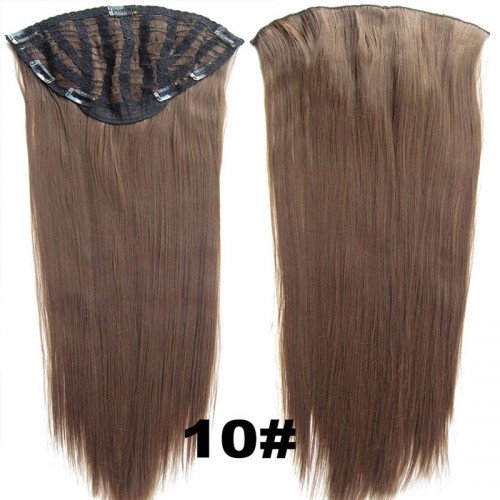 Prodlužování vlasů a účesy - Clip in pás - Jessica 65 cm rovný - odstín 10