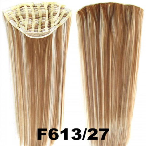 Prodlužování vlasů a účesy - Clip in pás - Jessica 65 cm rovný - odstín F613/27