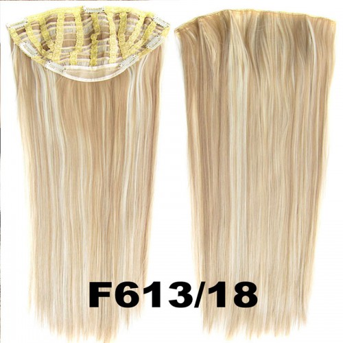 Prodlužování vlasů a účesy - Clip in pás - Jessica 65 cm rovný - odstín F613/18
