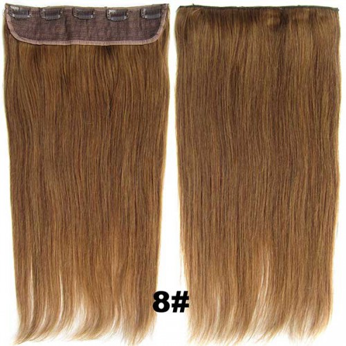 Prodlužování vlasů a účesy - Clip in vlasy lidské – Remy 125 g - pás vlasů - odstín 8