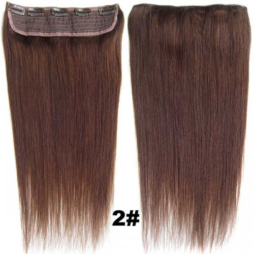 Prodlužování vlasů a účesy - Clip in vlasy lidské – Remy 125 g - pás vlasů - odstín 2