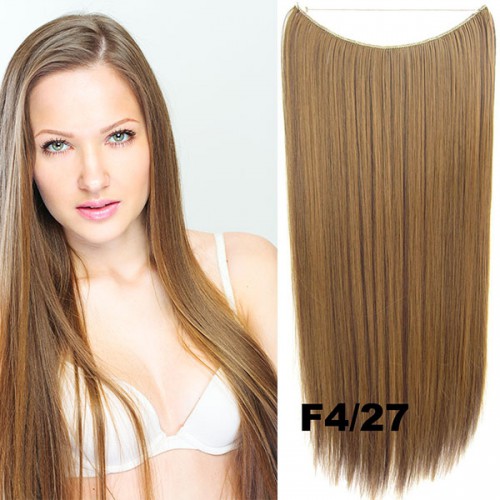 Prodlužování vlasů a účesy - Flip in vlasy - 55 cm dlouhý pás vlasů - odstín F4/27
