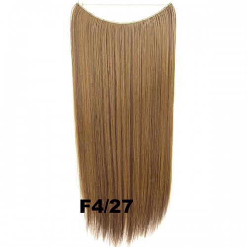 Prodlužování vlasů a účesy - Flip in vlasy - 55 cm dlouhý pás vlasů - odstín F4/27